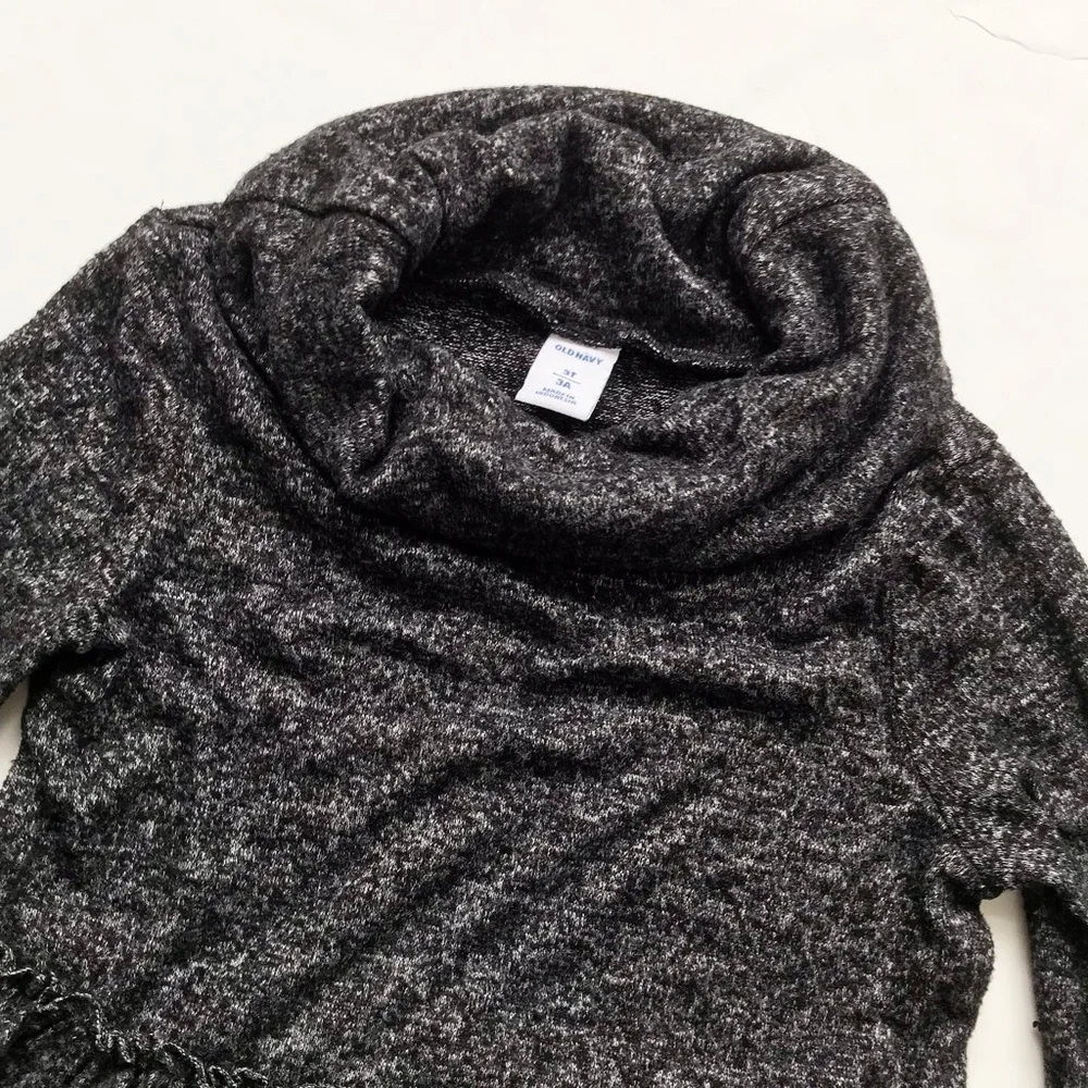Old Navy soft cowl neck soft  dress EUC 3T